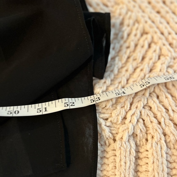 White House Black Market SL Overlay Black and Ecru Jumpsuit - Picture 13 of 14